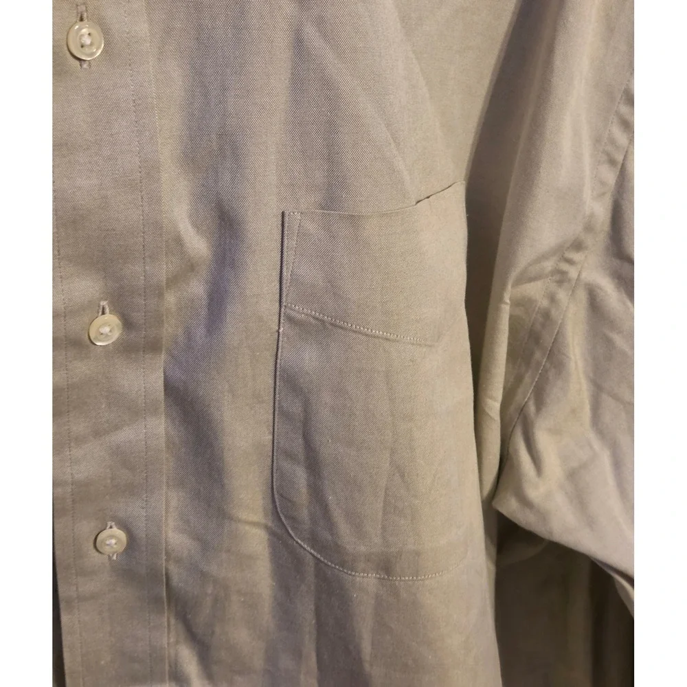 Jos. A. Bank‎ Button Down Dress Executive Collection Mens Size 18.5-33 Tan